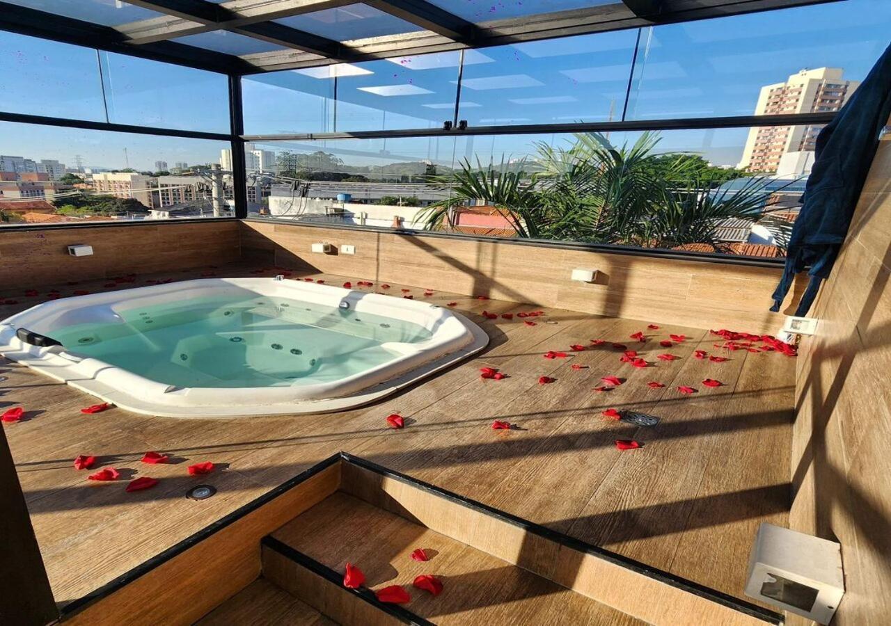 Cobertura Triplex De Luxo Com Jacuzzi Villa São Paulo Exteriör bild