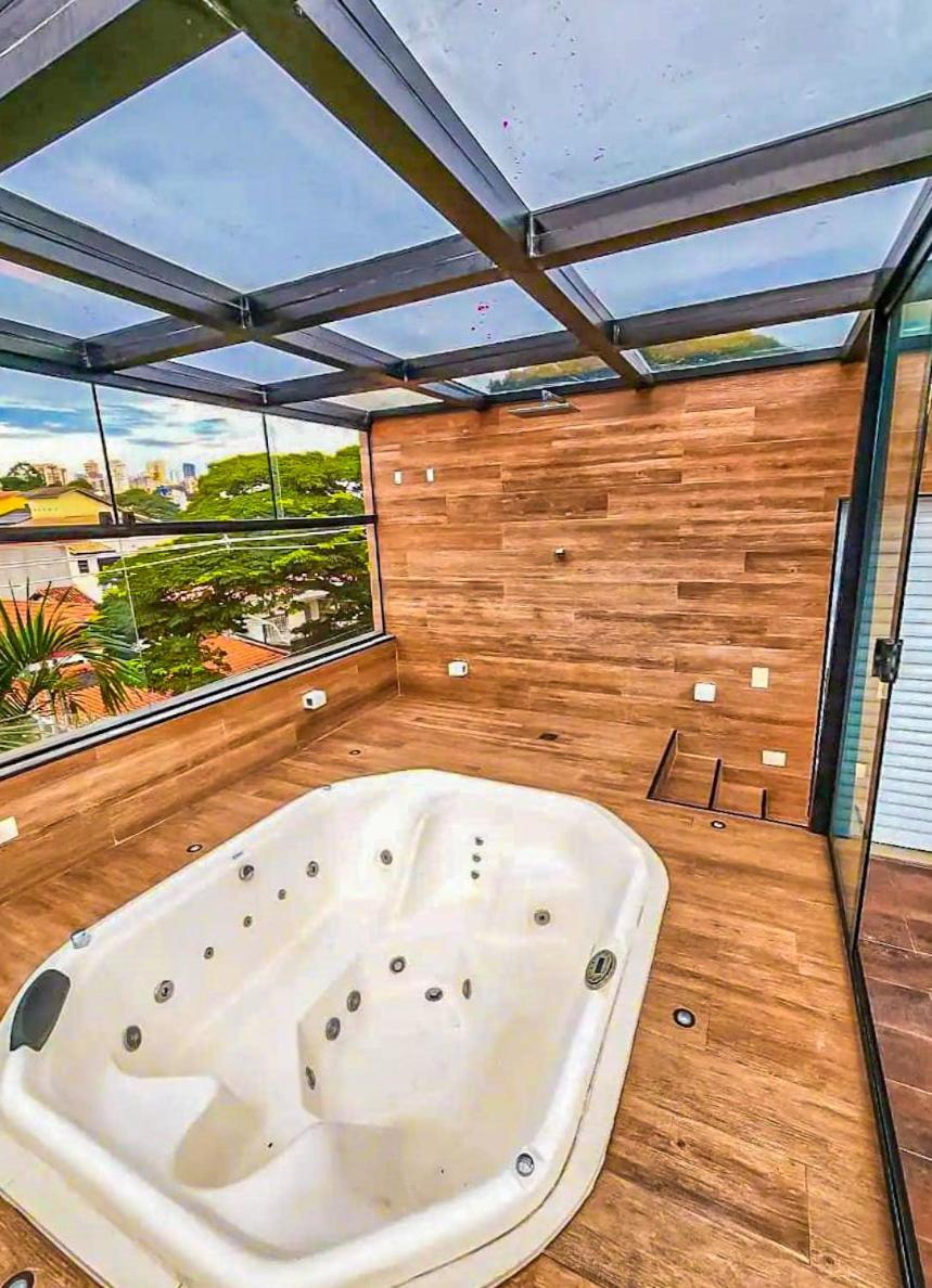 Cobertura Triplex De Luxo Com Jacuzzi Villa São Paulo Exteriör bild
